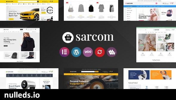 Sarcom - Fashion WooCommerce Theme