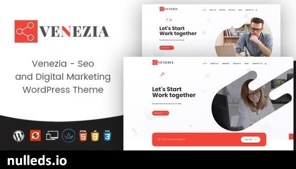 Venezia - Digital Marketing WordPress Theme