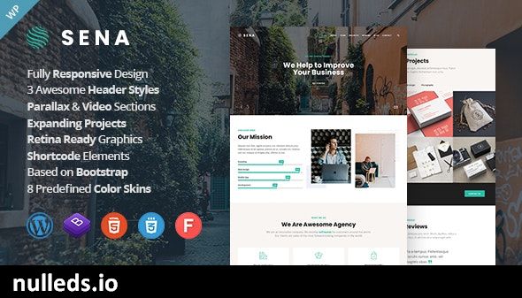 Sena - Creative MultiPurpose WordPress Theme