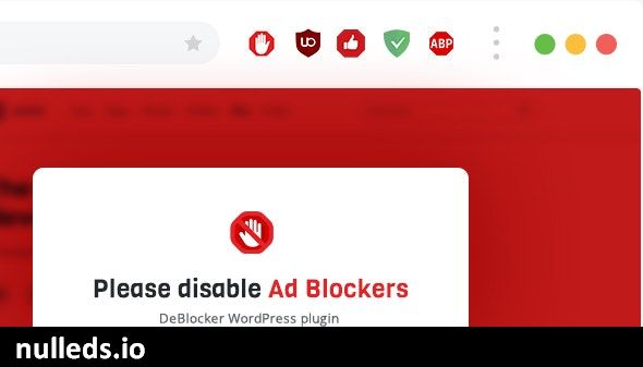 DeBlocker – Anti AdBlock for WordPress