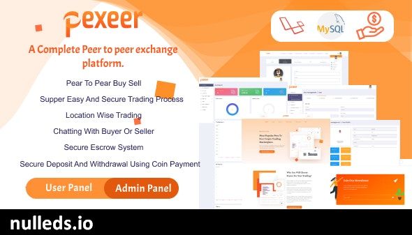 Pexeer - A Complete Peer to Peer Cryptocurrency Exchange Platform