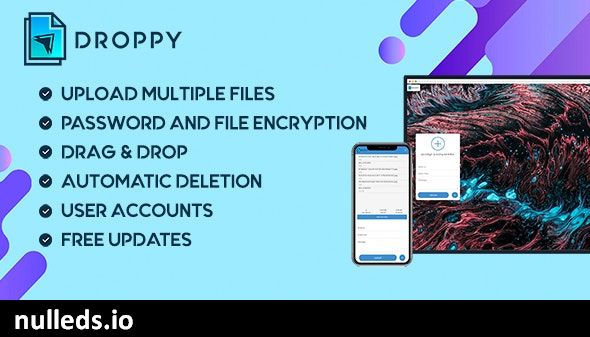 Droppy - Online file transfer and sharing