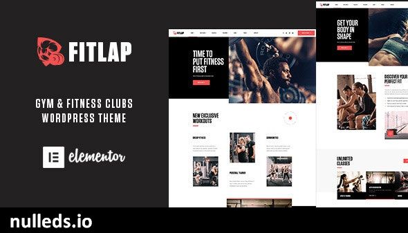 Fitlap - Gym & Fitness Club WordPress Theme