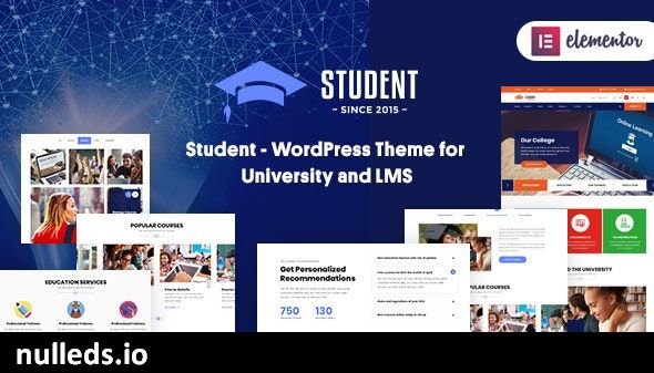 Student - WordPress Theme for University and LMS