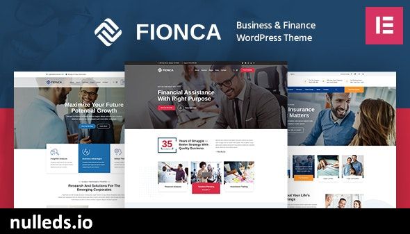 Fionca - Business & Finance WordPress Theme