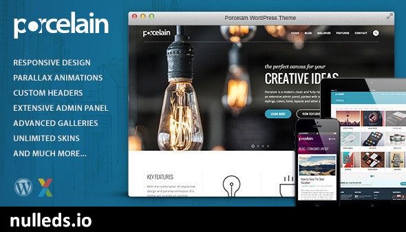 Porcelain - Responsive Multi-Purpose Theme