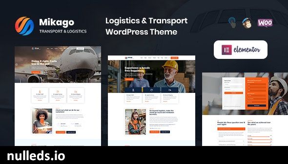 Mikago – Logistics & Transportation WordPress Theme