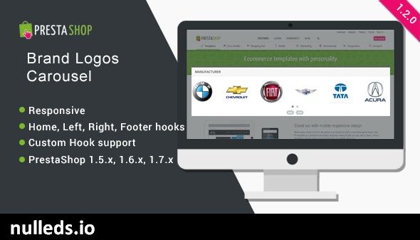 Brand Logos Carousel - PrestaShop Module