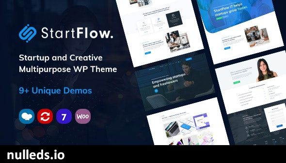 v1.25 StartFlow | Responsive Multipurpose WordPress Theme