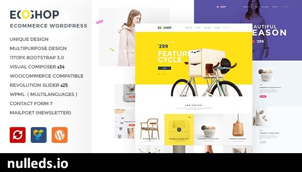 ECOSHOP - Multipurpose eCommerce WordPress Theme