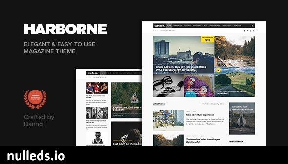 Harborne - Magazine & Blog WordPress Theme