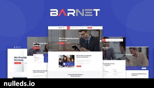 Barnet- Business Consulting WordPress Theme