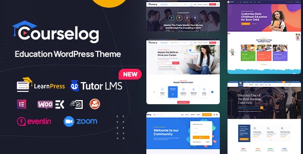 Courselog - Education WordPress Theme