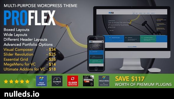 Proflex - MultiPurpose WordPress Theme