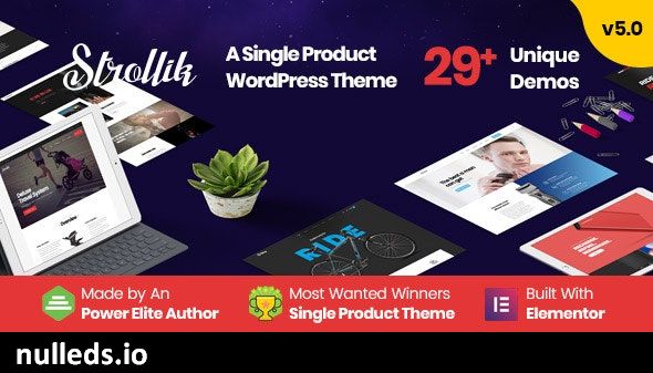 Strollik - Single Product WooCommerce WordPress Theme