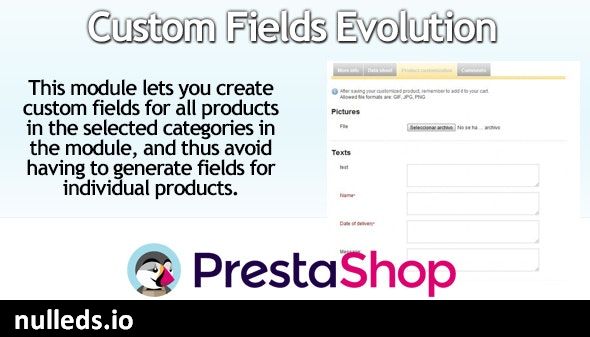 Massive PrestaShop Custom Fields