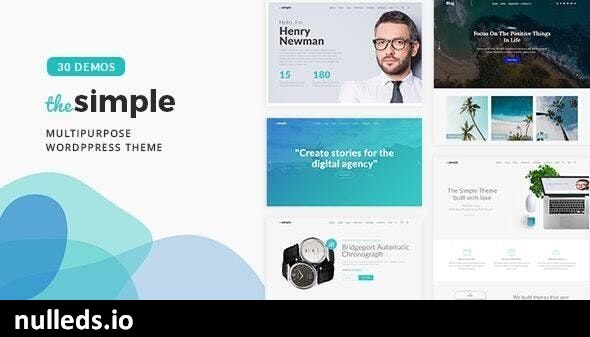 The Simple - Business WordPress Theme