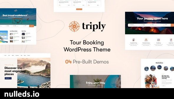 Triply - Tour Booking WordPress Theme