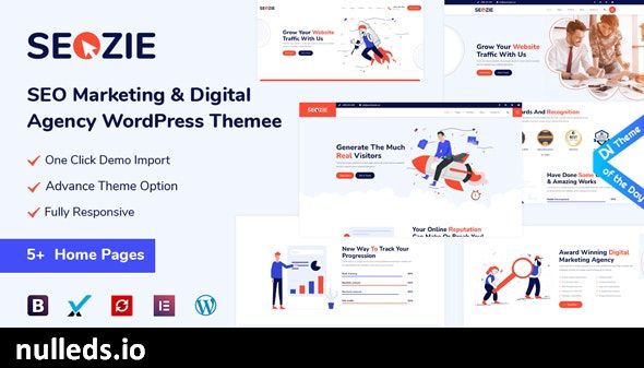 Seozie - SEO & Digital Marketing WordPress Theme