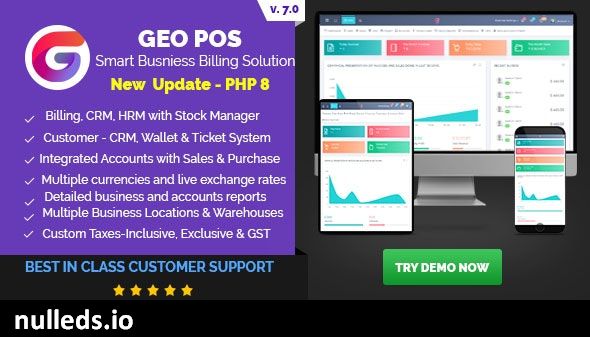 Geo POS - Point of Sale, Billing and Stock Manager Application