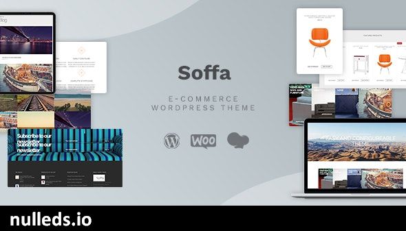 Soffa - Furniture & Business WordPress Theme