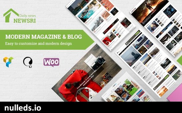 Newsri - WordPress Magazine Theme