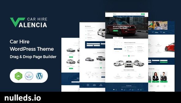 Valencia - Car Hire WordPress Theme