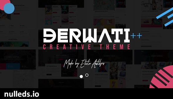 Derwati - Trendy & Creative Portfolio Theme