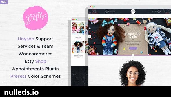 Craftly - Hobby and Crafts WordPress Theme