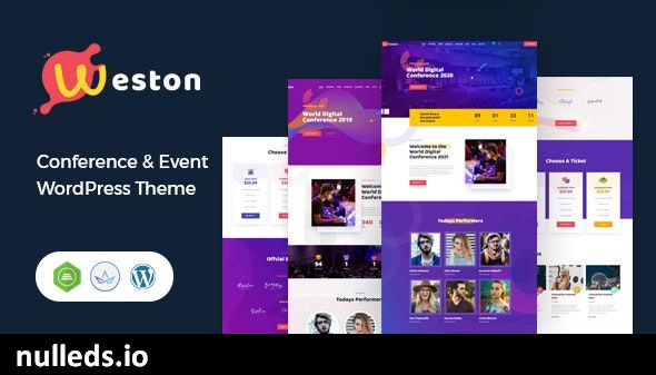 Weston - Conference & Event WordPress Theme