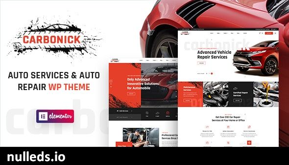 Carbonick - Auto Services & Repair WordPress Theme