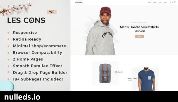 Lescons - Minimal WooCommerce Theme