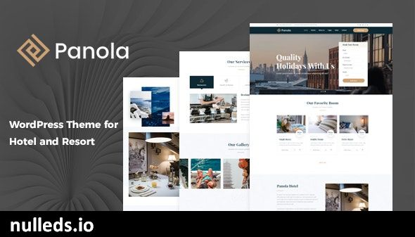 Panola : Resort and Hotel WordPress Theme