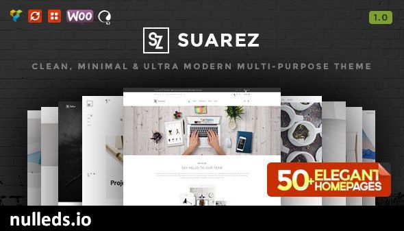 Suarez - Clean, Minimal & Modern Multi-Purpose WordPress Theme