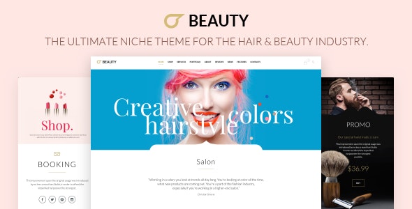 Hair Salon - Hairdresser WordPress