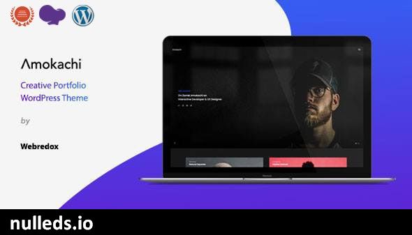 Amokachi | Portfolio WordPress Theme