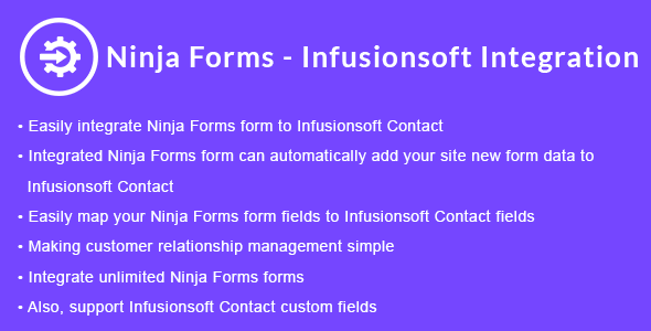 Ninja Forms - Infusionsoft Integration | Ninja Forms - Keap CRM Integration