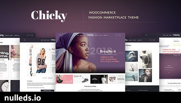 Chicky - WordPress Fashion Marketplace Theme