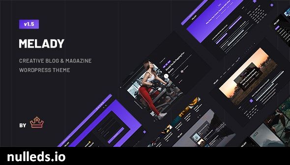 Melady – Creative Blog & Magazine WordPress Theme