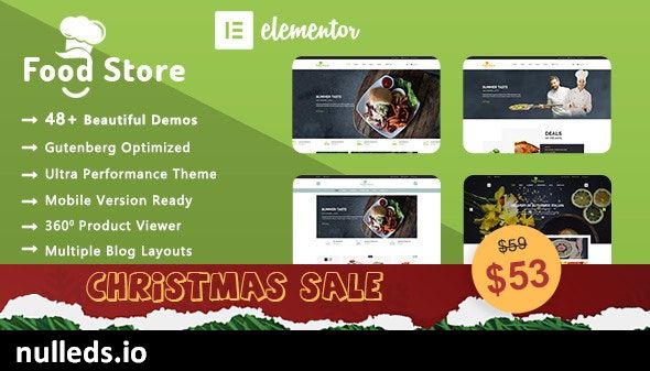 Food Store | Organic & Restaurant WooCommerce WordPress Theme