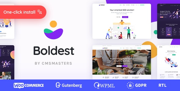 Boldest - Consulting and Marketing Agency Theme