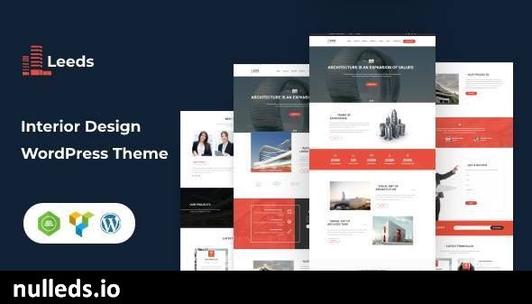 Leeds -  Interior Design WordPress Theme