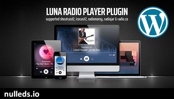 Luna Web Radio Player WordPress Plugin