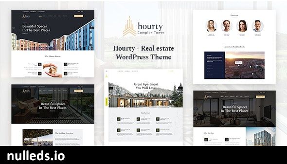 Hourty – Real Estate Classify WordPress Theme