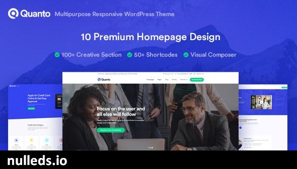 Quanto - Business Responsive WordPress Theme