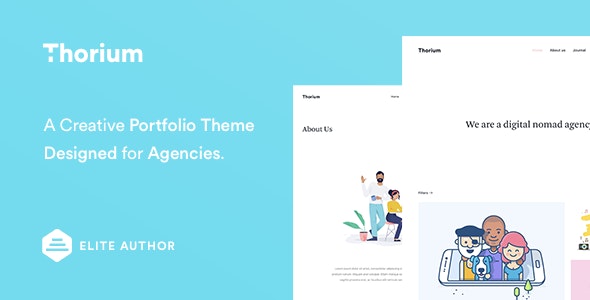 Thorium - Portfolio for Freelancers and Agencies