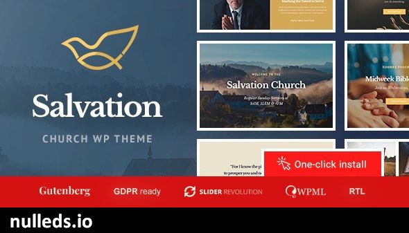 Salvation - Church & Religion WP Theme