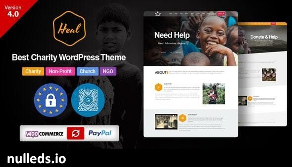 Heal - Multipurpose Charity WordPress Theme