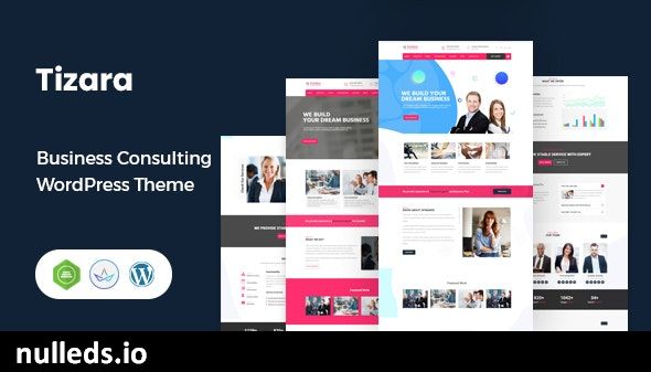 Tizara - Business Consulting WordPress Theme