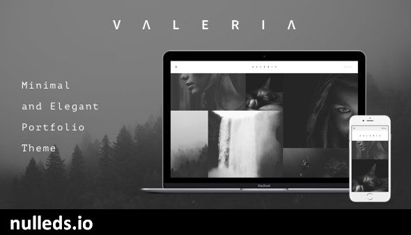 Valeria - Photography WordPress Theme